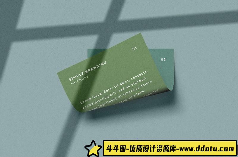 [PS样机模型]海报vi贴图样机模型PSD模板