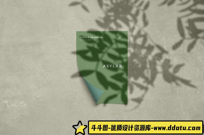 [PS样机模型]海报vi贴图样机模型PSD模板