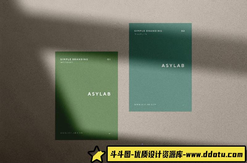 [PS样机模型]海报vi贴图样机模型PSD模板