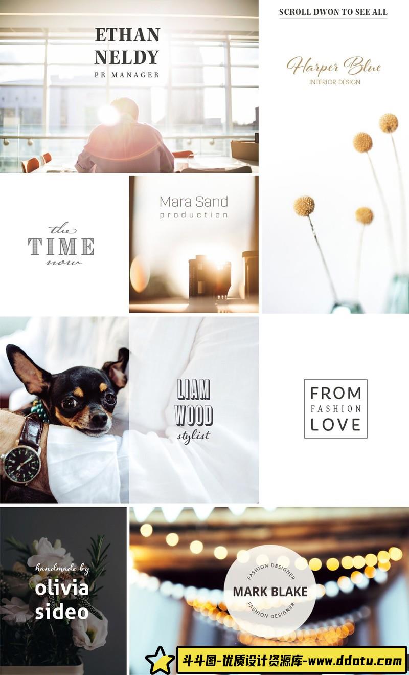 [艺术字体]640个网站,博客,时尚,杂志,沙龙,美容院,摄影预制LOGO标志徽标超级包