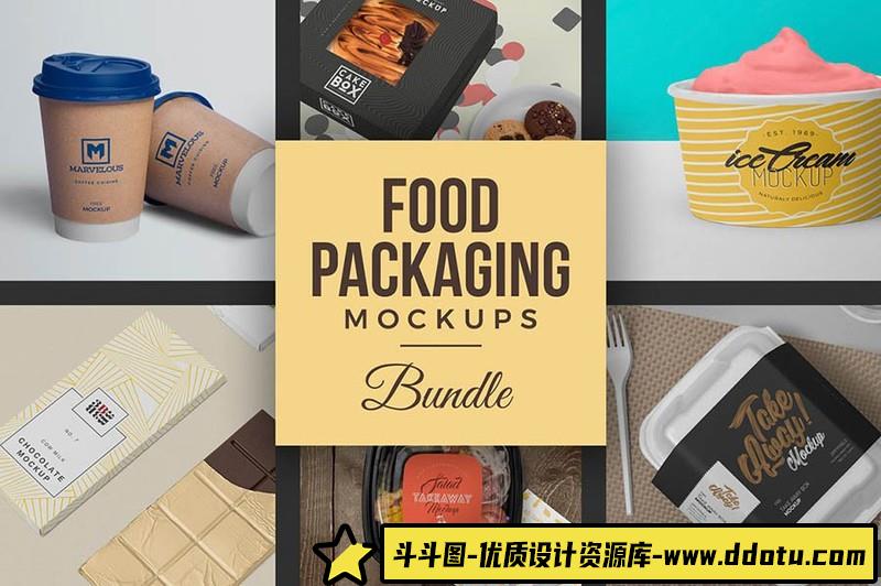 [PS样机模型]82个城市海报,巴士站,商店外墙,建筑工地横幅,户外海报PSD样机模型大合集-斗斗图