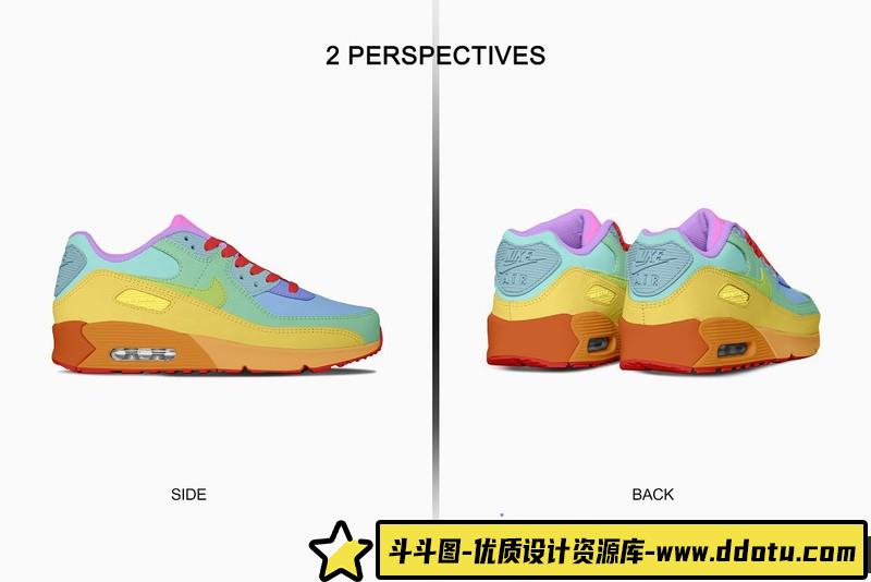 [PS样机模型]3D双v领针织长袖上衣模型PSD样机模板