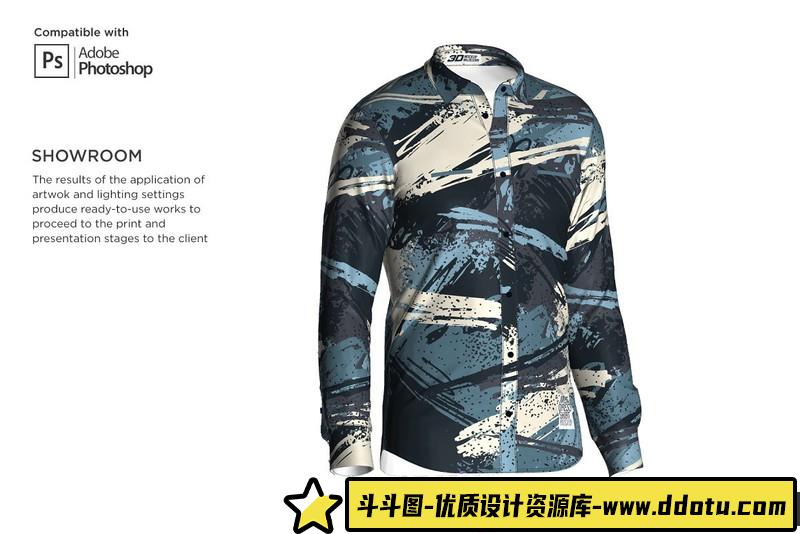 [PS样机模型]平角短裤模型展示PSD样机模板