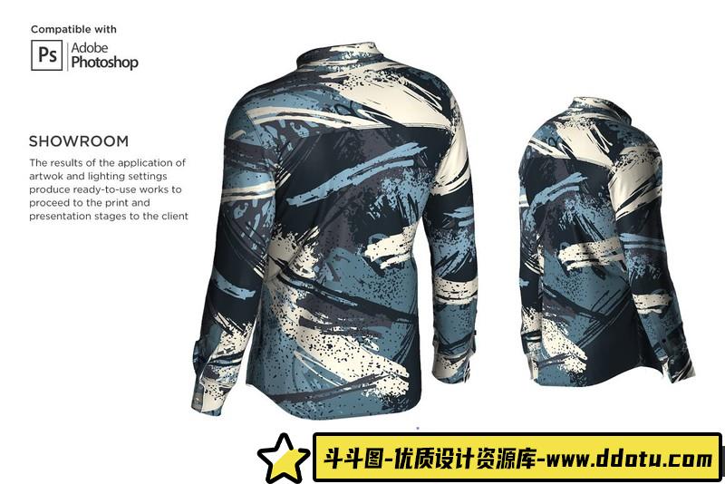 [PS样机模型]平角短裤模型展示PSD样机模板