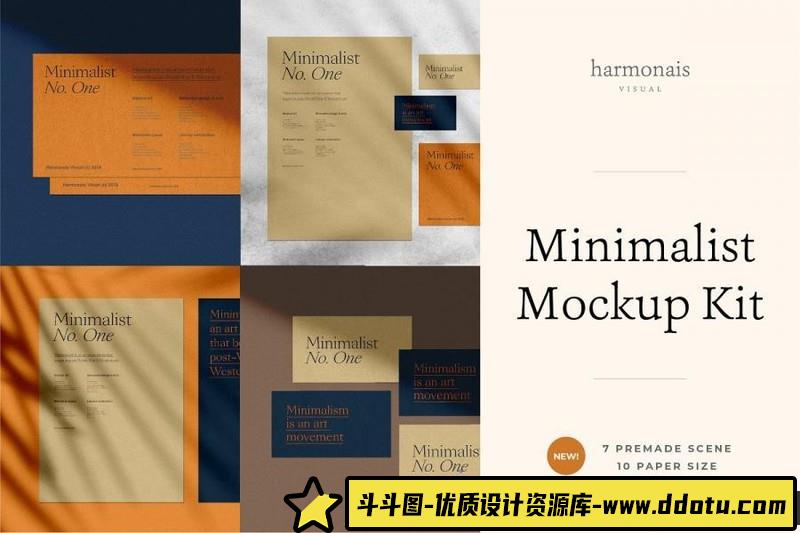 [PS样机模型]39款国外大气高端商务名片装饰画相框照片墙PSD预览模型样机贴图模型