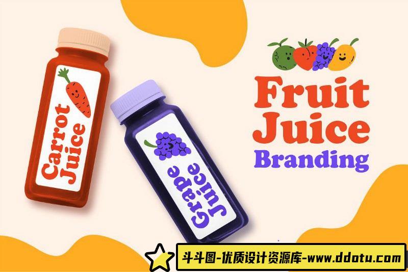 文化美食可爱卡通水果蔬菜文字矢量素材