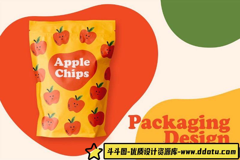 文化美食可爱卡通水果蔬菜文字矢量素材