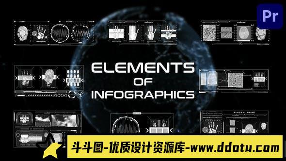Premiere Pro信息图元素模版：轻松创建动态内容-斗斗图