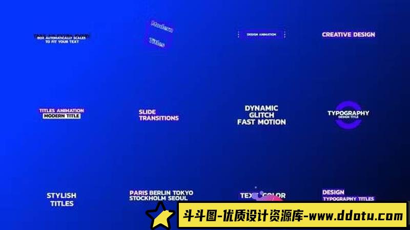 PR个性化标题模版 2.0 | MOGRT全新发布-斗斗图