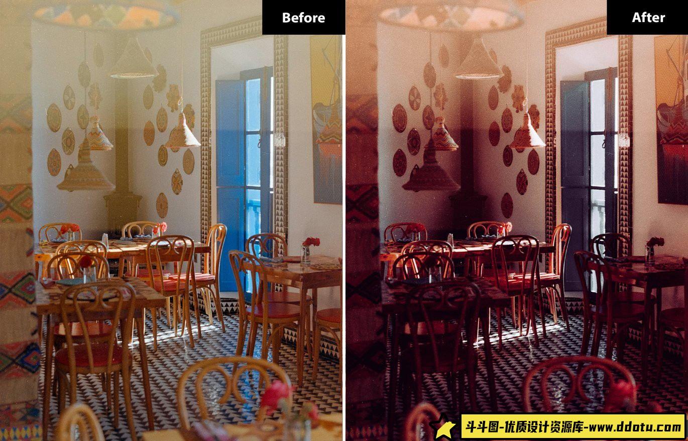 梦幻旅拍LR预设：Artisan Sunsets胶片调色，轻松打造电影级视觉效果 - 斗斗图