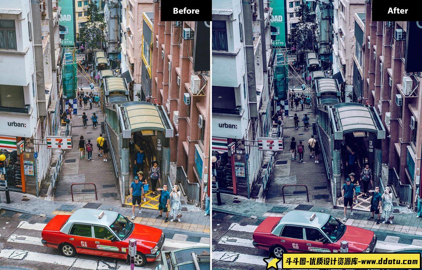 探索10000+种LR预设：蓝调电影色彩与Hod Warm Blue Lightroom及Photoshop效果 - 斗斗图