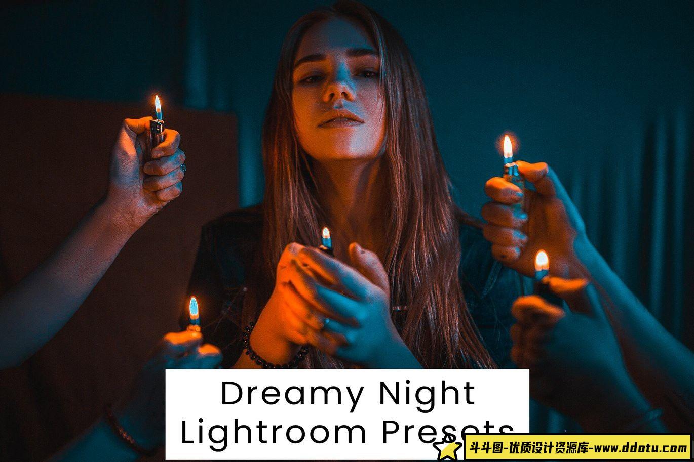 梦幻夜景LR预设：城市弱光人像摄影利器 - 斗斗图-斗斗图