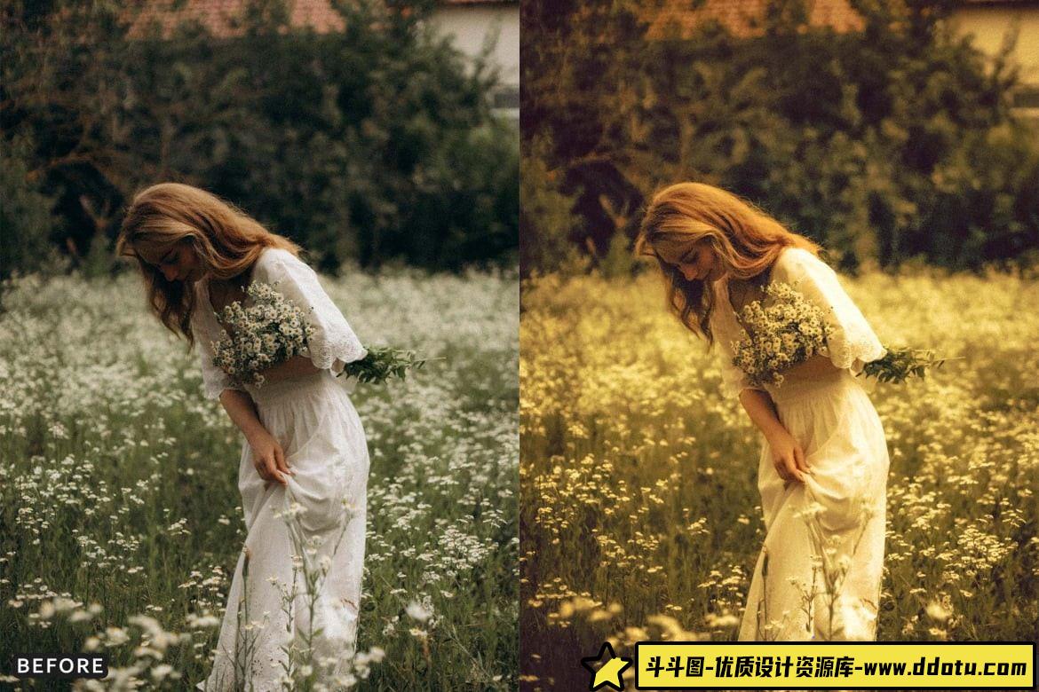 35mm复古胶片LR预设，重现经典电影风格 - 斗斗图