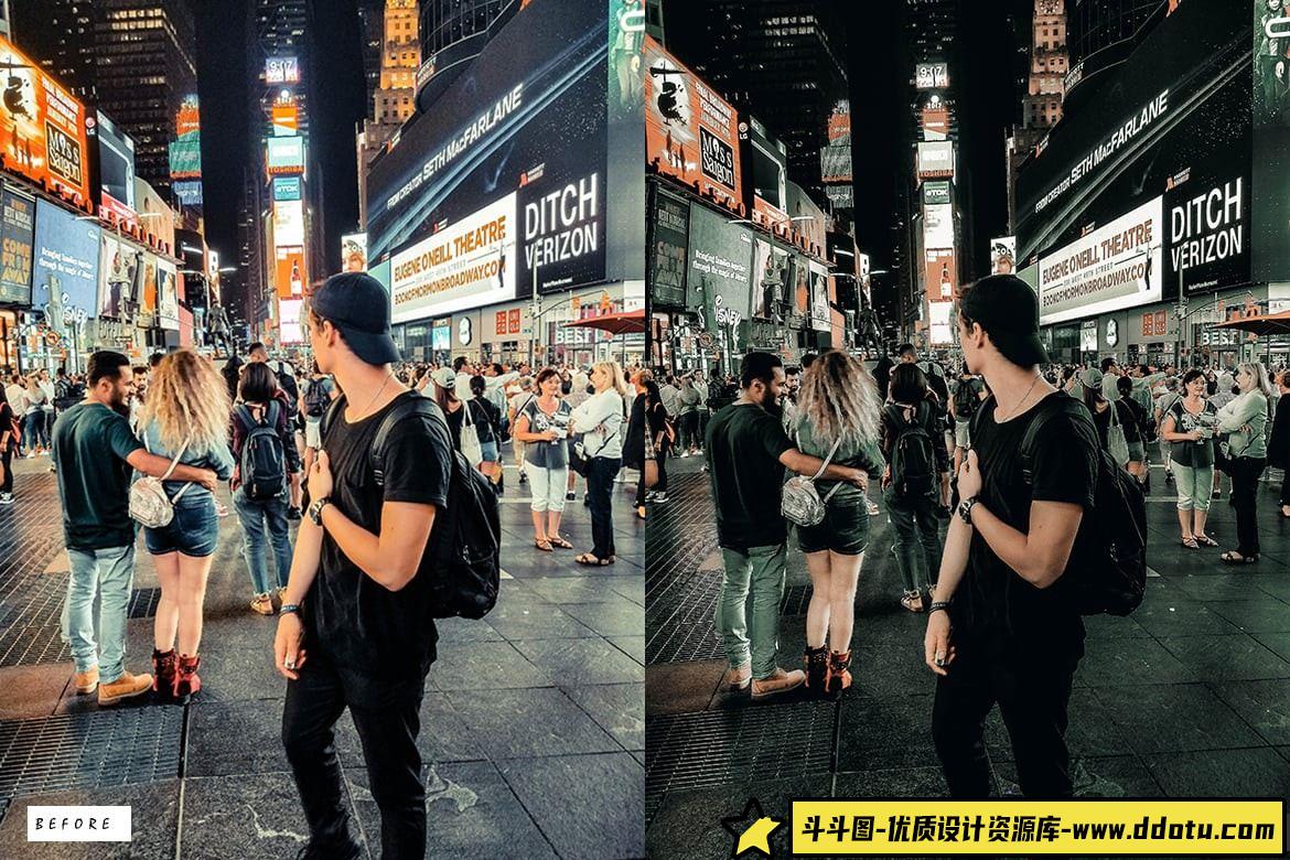 时尚街拍必备:Fuschia人像Lightroom预设合集 - 斗斗图