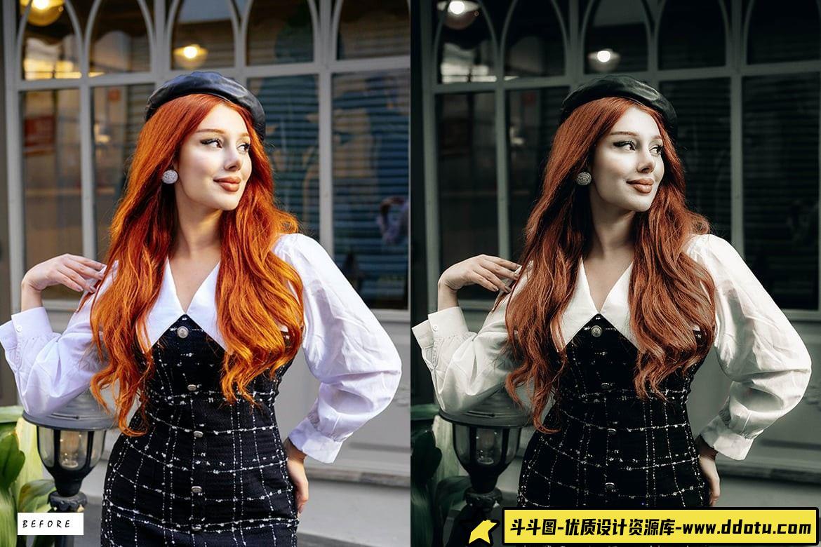 时尚街拍必备:Fuschia人像Lightroom预设合集 - 斗斗图