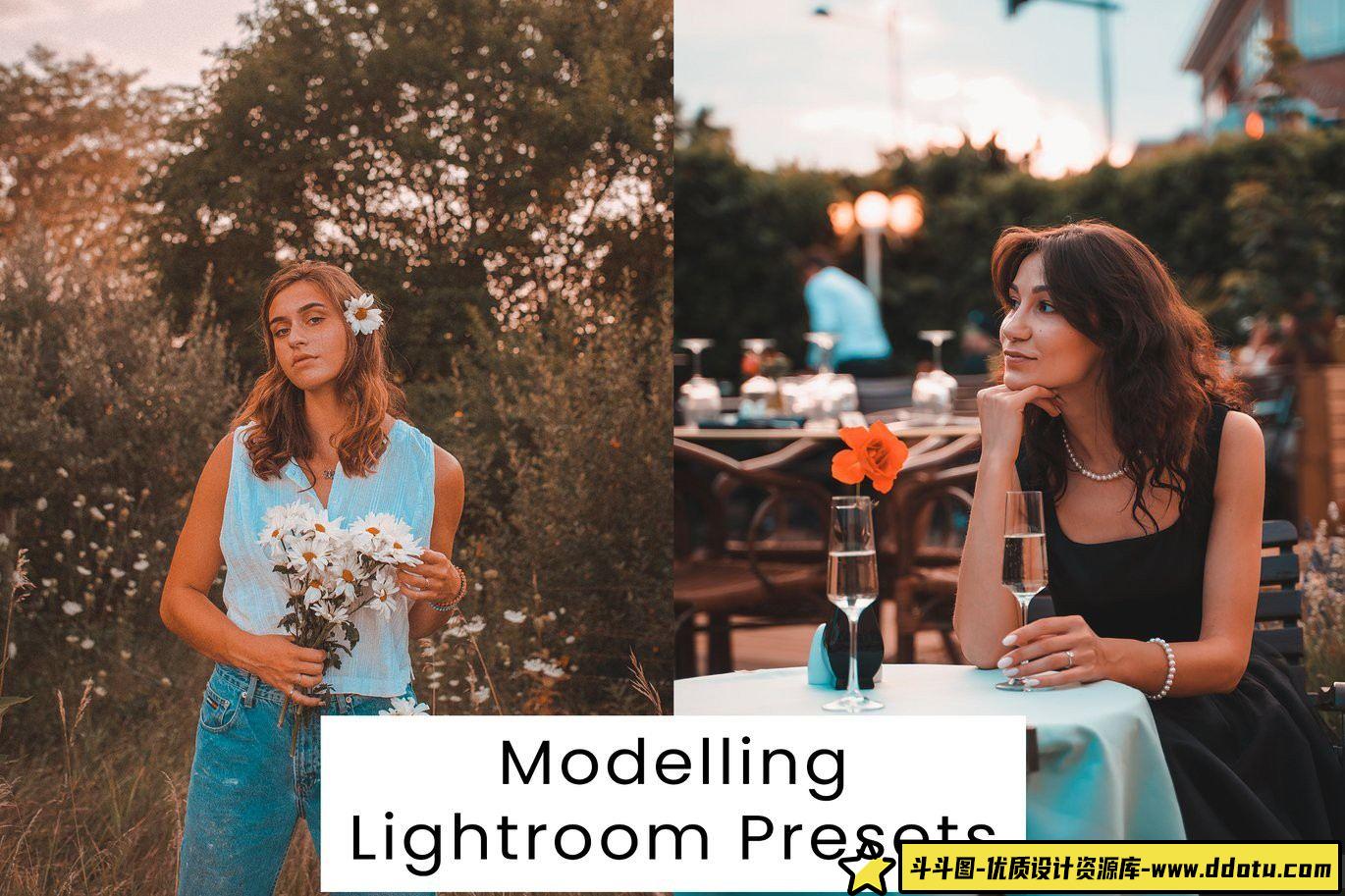 万种暖色调电影人像LR预设，尽在Modelling！ - 斗斗图-斗斗图