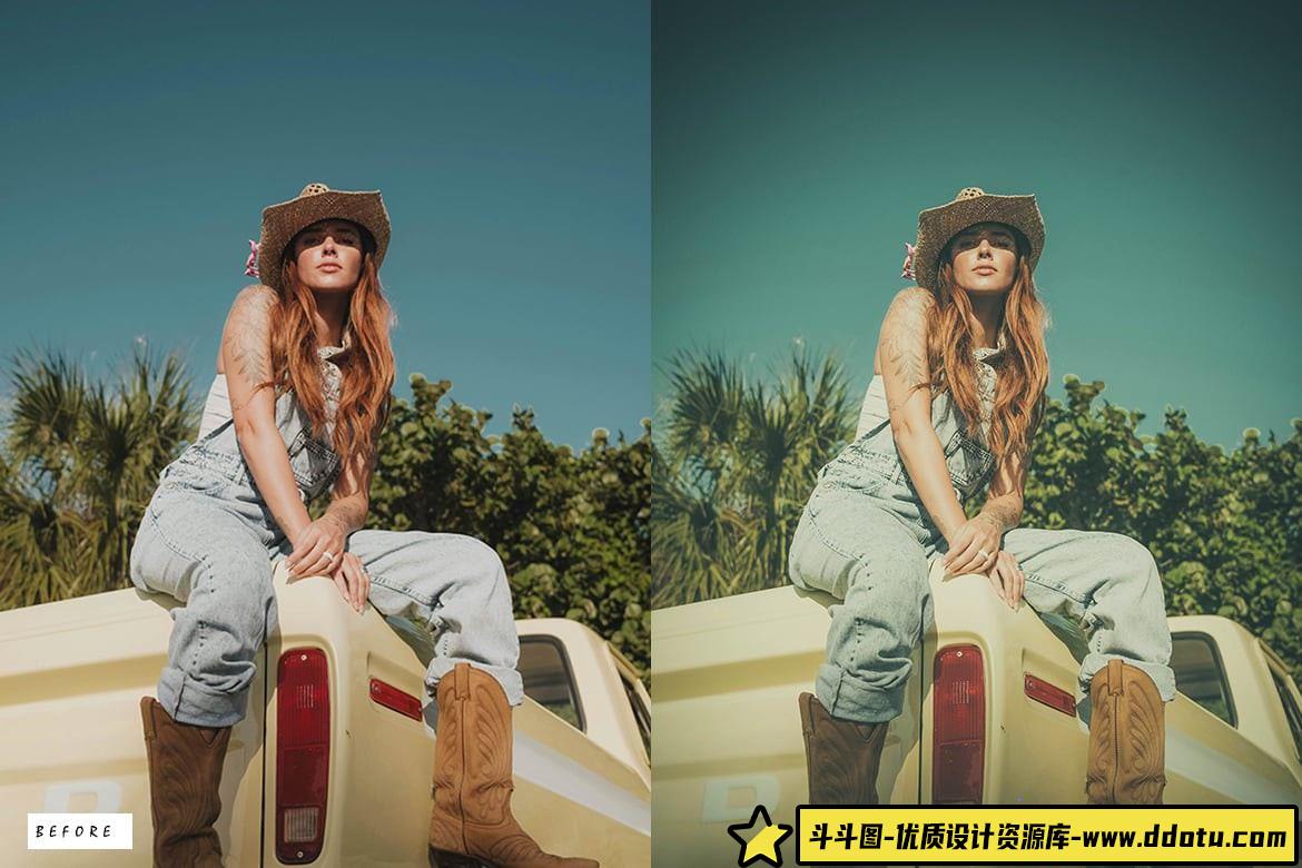 12款经典哑光胶片人像LR预设，轻松提升照片质感 - 斗斗图