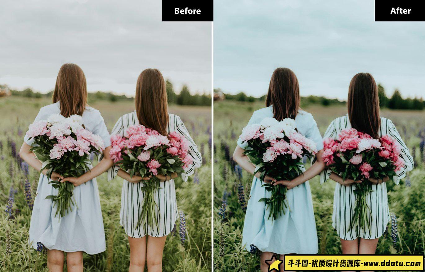 户外婚礼人像LR预设，轻松打造完美瞬间 - 斗斗图