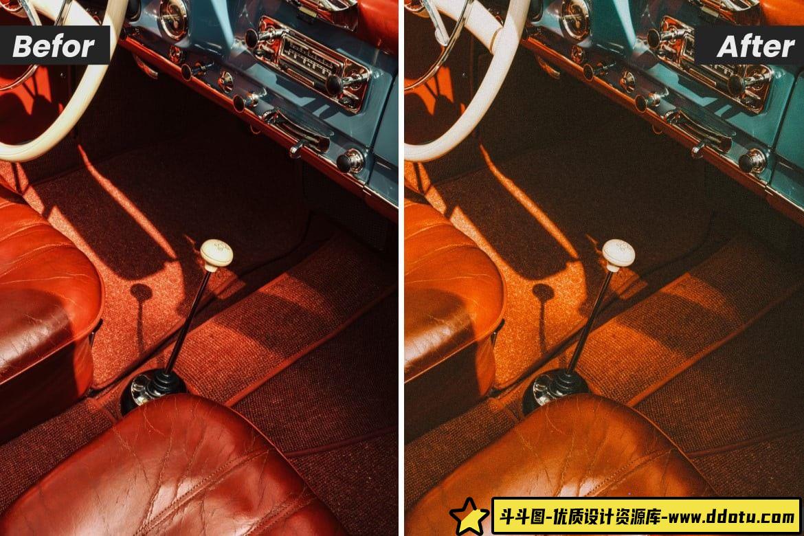 复古电影风格：胶片LR预设色彩重塑 - 斗斗图