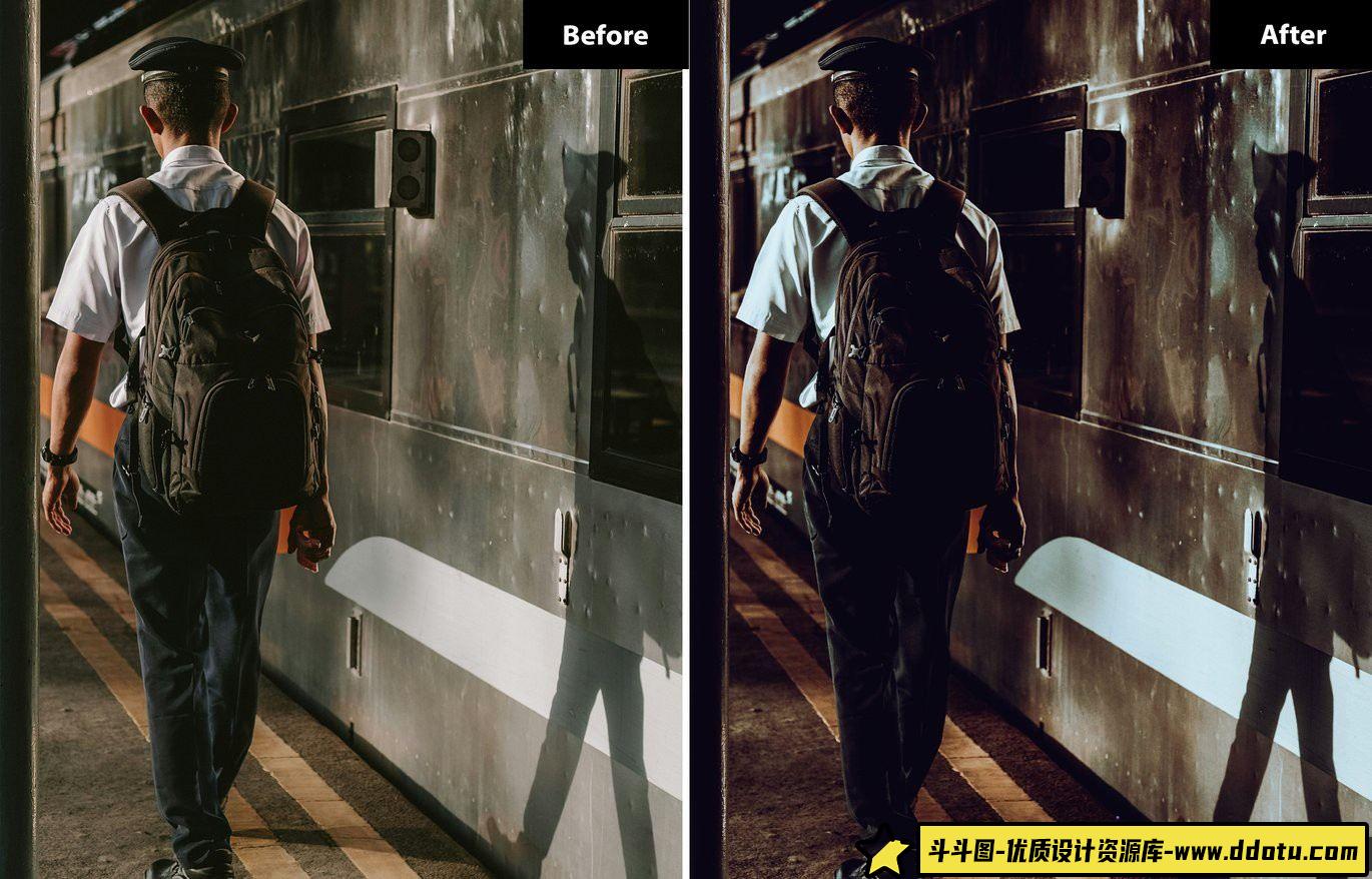 黑暗电影风格:10000+ Ethereal Glown LR预设 - 斗斗图