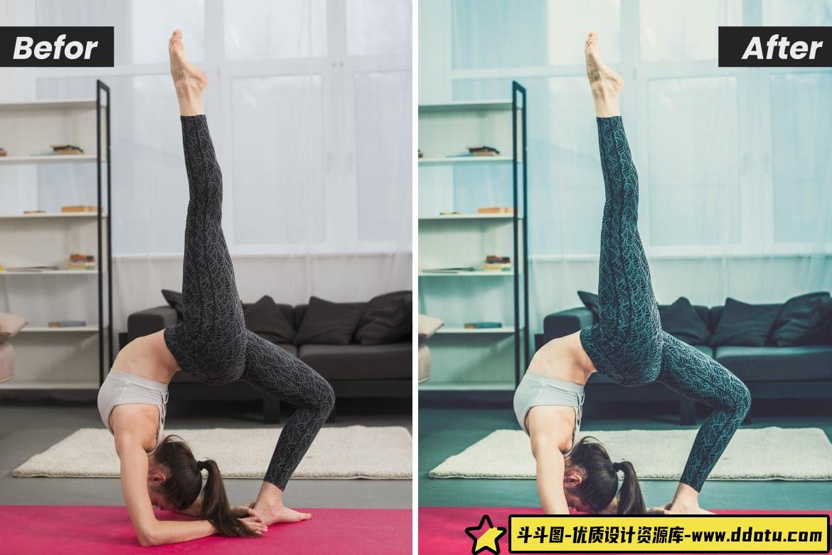 超10000款健身人像LR预设，助力影响力提升 - 斗斗图