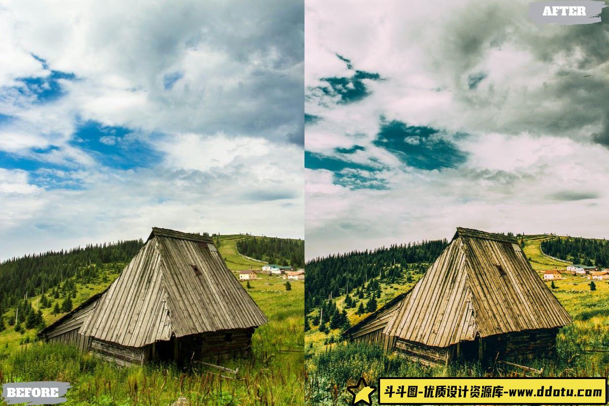 复古电影风光：10000+款Nature Vibes LR预设 - 斗斗图