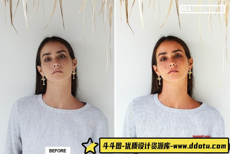 人像LR预设人像摄影调色预设lr预设ps滤镜pr调色lightroom人像lut插件