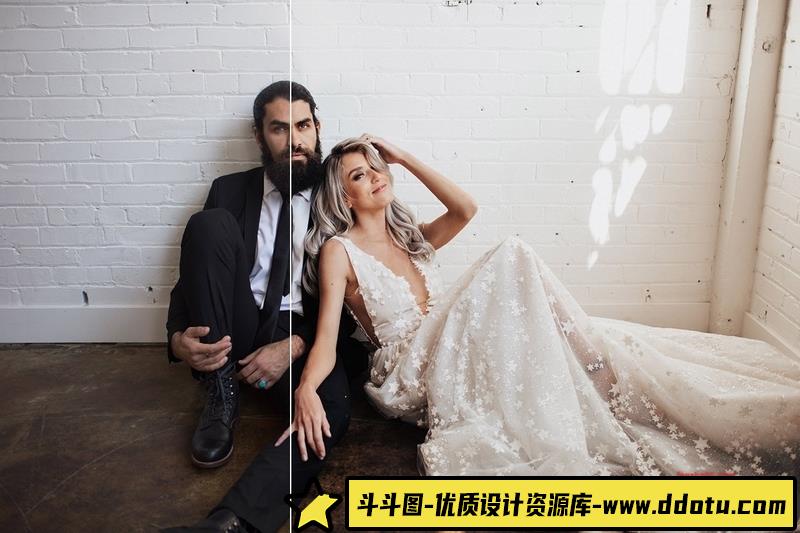 人像LR预设温暖胶片人像预设包lr预设ps滤镜pr调色lightroom人像lut插件