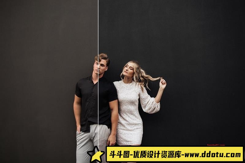 人像LR预设温暖胶片人像预设包lr预设ps滤镜pr调色lightroom人像lut插件