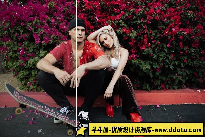 人像LR预设温暖胶片人像预设包lr预设ps滤镜pr调色lightroom人像lut插件