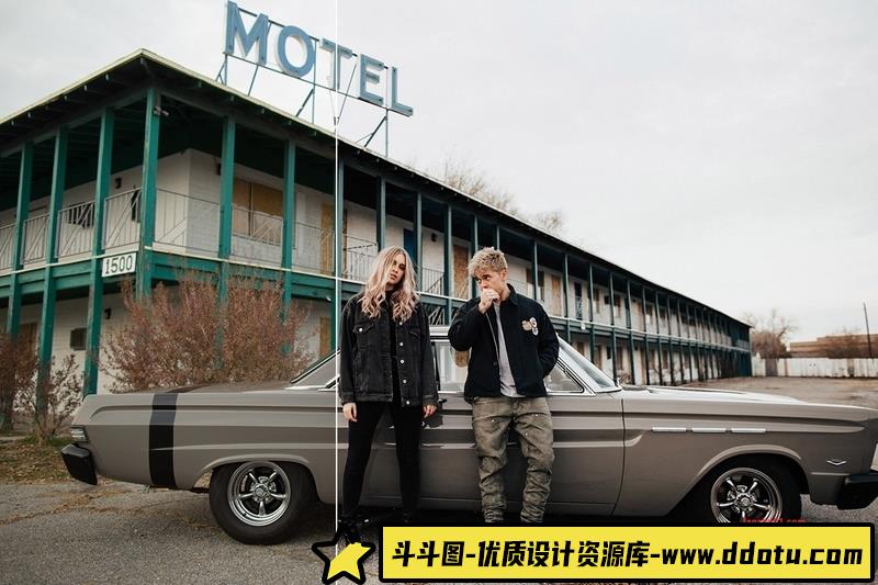 人像LR预设温暖胶片人像预设包lr预设ps滤镜pr调色lightroom人像lut插件