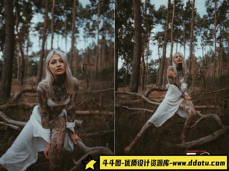 人像LR预设网红摄影师情绪人像预设合集1.0+2.0lr预设ps滤镜pr调色lightroom人像lut插件