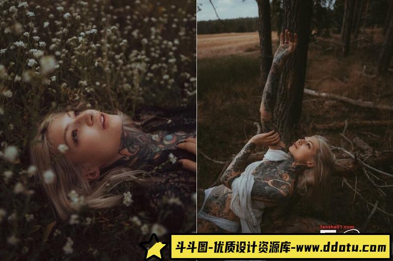 人像LR预设网红摄影师情绪人像预设合集1.0+2.0lr预设ps滤镜pr调色lightroom人像lut插件