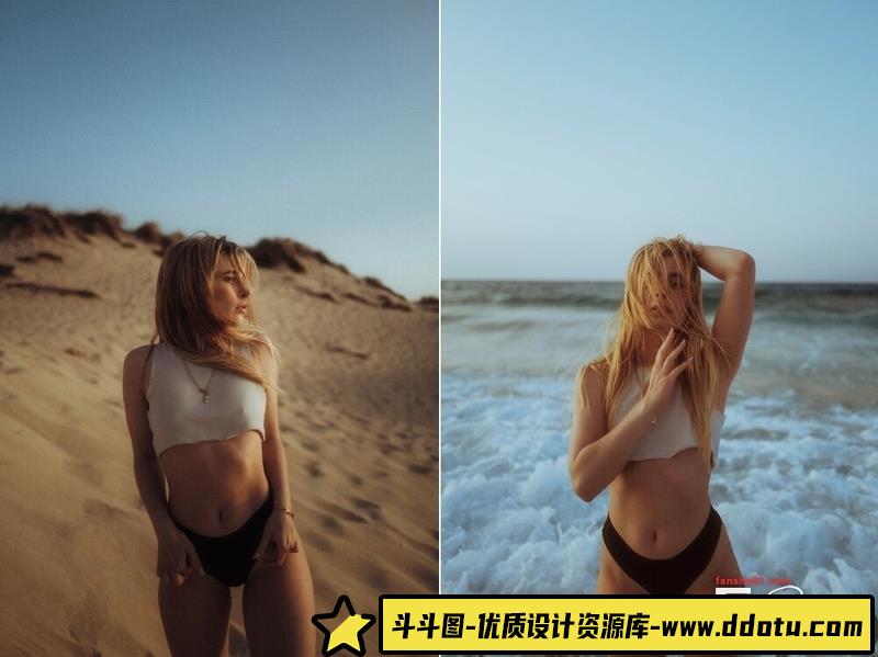 人像LR预设网红摄影师情绪人像预设合集1.0+2.0lr预设ps滤镜pr调色lightroom人像lut插件