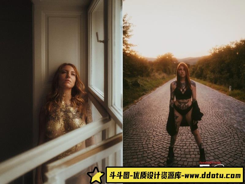 人像LR预设网红摄影师情绪人像预设合集1.0+2.0lr预设ps滤镜pr调色lightroom人像lut插件