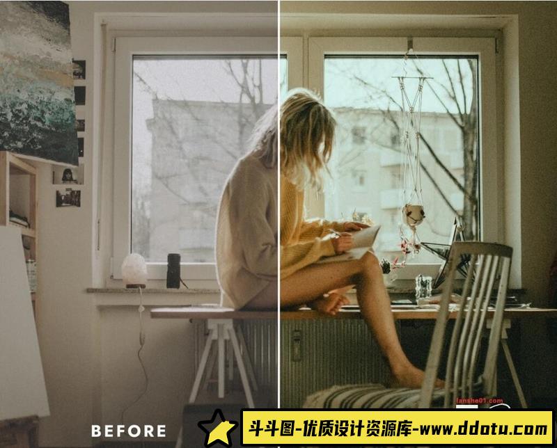 人像LR预设俄罗斯风格人像预设和电影后期调色预设lr预设ps滤镜pr调色lightroom人像lut插件