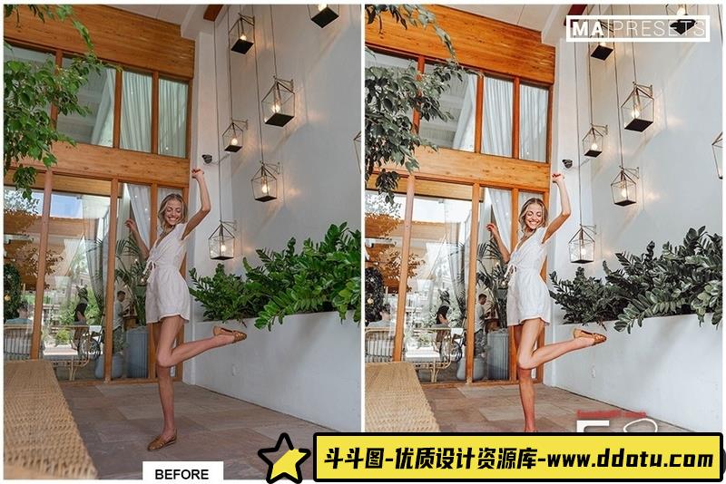 人像LR预设明亮通透人像预设lr预设ps滤镜pr调色lightroom人像lut插件