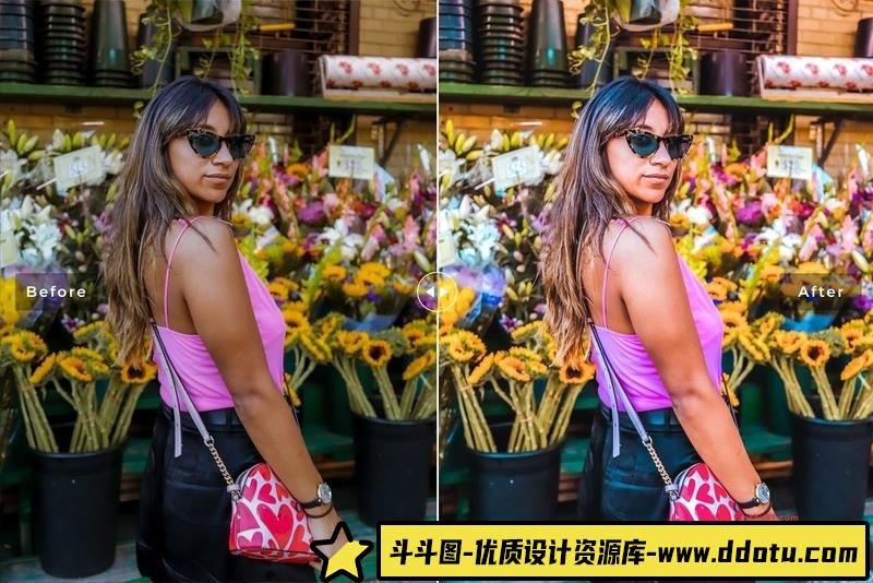 人像LR预设明亮温暖人像后期调色预设lr预设ps滤镜pr调色lightroom人像lut插件