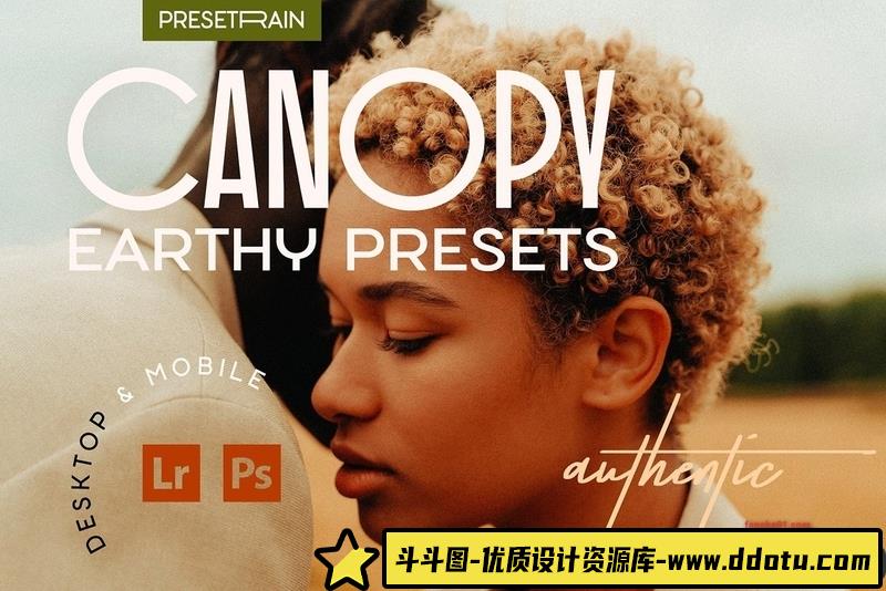人像LR预设朴淳朴大地色系人像后期预设lr预设ps滤镜pr调色lightroom人像lut插件-斗斗图