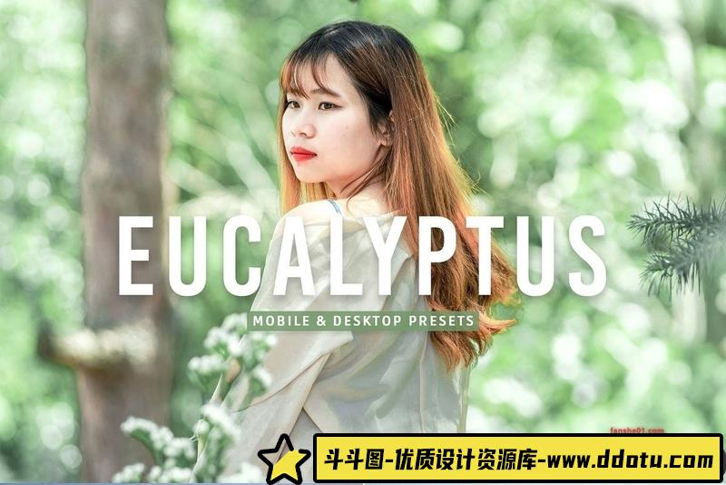 人像LR预设清新明亮胶片人像后期预设lr预设ps滤镜pr调色lightroom人像lut插件-斗斗图