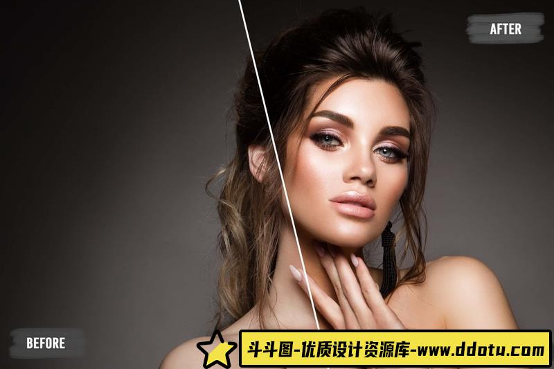 人像LR预设2000+终极人像皮肤修饰预设合集2000+lr预设ps滤镜pr调色lightroom人像lut插件