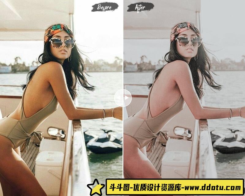 人像LR预设波西米亚莫兰迪风格后期预设lr预设ps滤镜pr调色lightroom人像lut插件