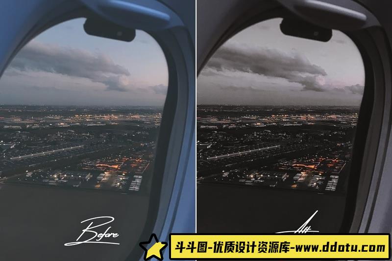 人像LR预设城市风光黑金胶片人像预设滤镜lr预设ps滤镜pr调色lightroom人像lut插件