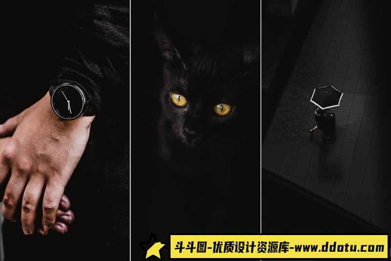 人像LR预设城市风光黑金胶片人像预设滤镜lr预设ps滤镜pr调色lightroom人像lut插件