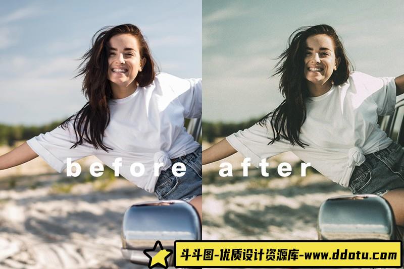 人像LR预设电影灵感电影人像预设lr预设ps滤镜pr调色lightroom人像lut插件