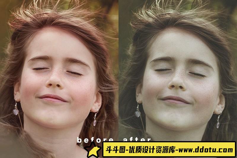 人像LR预设电影灵感电影人像预设lr预设ps滤镜pr调色lightroom人像lut插件