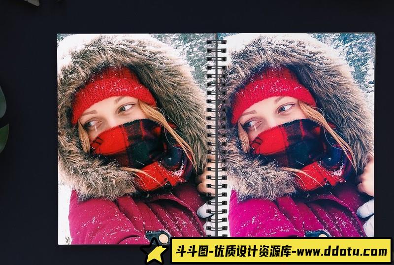 人像LR预设冬季风光人像后期预设lr预设ps滤镜pr调色lightroom人像lut插件