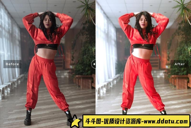 人像LR预设多彩电影胶片人像摄影后期预设lr预设ps滤镜pr调色lightroom人像lut插件