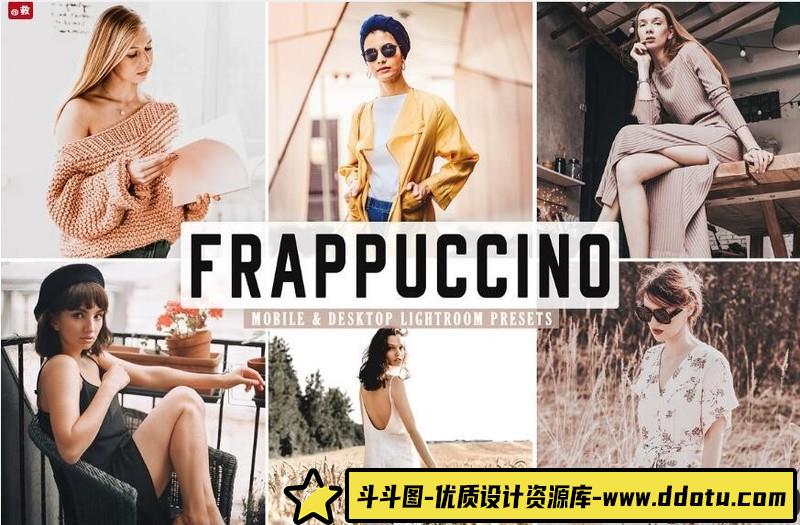 人像LR预设法布奇诺怀旧电影色调预设lr预设ps滤镜pr调色lightroom人像lut插件-斗斗图