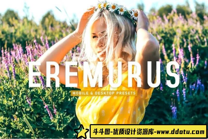 人像LR预设复古胶片人像后期调色预设lr预设ps滤镜pr调色lightroom人像lut插件-斗斗图